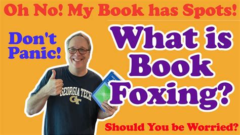 what is foxing in books and how does it affect the reading experience?